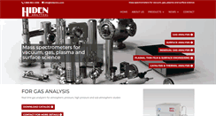 Desktop Screenshot of hideninc.com